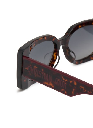 Detail View - Click To Enlarge - DIOR - Diorpacific S1U Acetate Angular Sunglasses