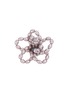 Main View - Click To Enlarge - CROCS - Black Pearl Beaded Floral Jibbitz™ Charm