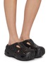Figure View - Click To Enlarge - CROCS - Unisex Caged Clogs