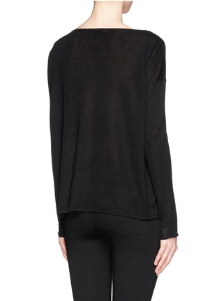 Back View - Click To Enlarge - THEORY - Forestra loose sweater