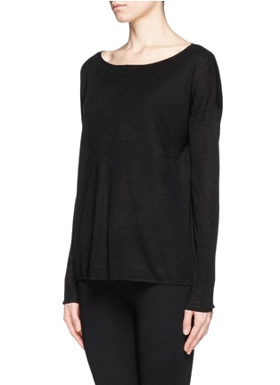Front View - Click To Enlarge - THEORY - Forestra loose sweater