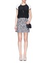 Figure View - Click To Enlarge - THEORY - 'Lonati' graphic print skirt