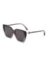 FENDI FF Diamonds Acetate Square Sunglasses