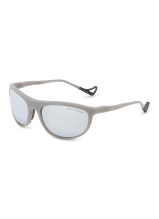 Main View - Click To Enlarge - DISTRICT VISION - Takeyoshi Altitude Master Acetate Oval Sunglasses