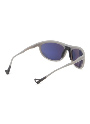 Figure View - Click To Enlarge - DISTRICT VISION - Takeyoshi Altitude Master Acetate Oval Sunglasses
