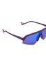 Detail View - Click To Enlarge - DISTRICT VISION - Choji Turbo Blade Acetate Rectangle Sunglasses