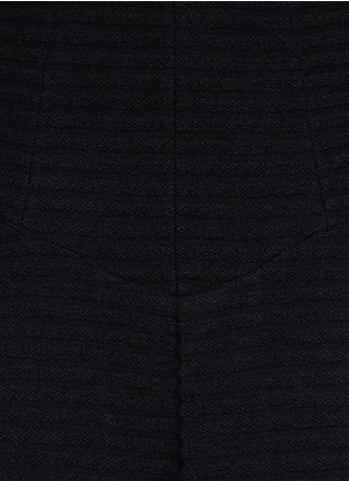 Detail View - Click To Enlarge - THEORY - Braswell bouclé stripe A-line skirt
