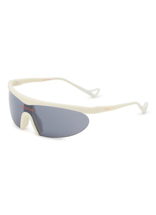 Main View - Click To Enlarge - DISTRICT VISION - Koharu Eclipse Acetate Mask Sunglasses