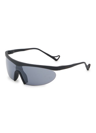 Main View - Click To Enlarge - DISTRICT VISION - Koharu Eclipse Acetate Mask Sunglasses