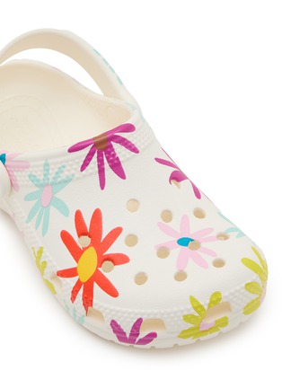 Detail View - Click To Enlarge - CROCS - Classic Crafted Daisy Toddlers' Clogs
