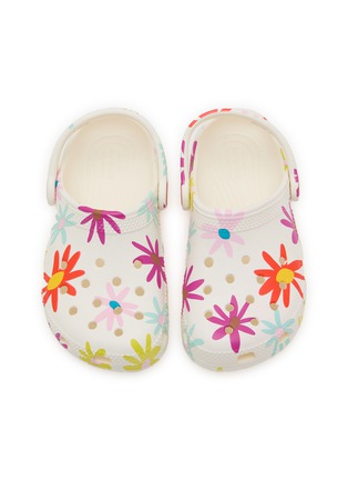 Figure View - Click To Enlarge - CROCS - Classic Crafted Daisy Toddlers' Clogs