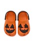 Figure View - Click To Enlarge - CROCS - Classic Jack O Lantern Light Toddlers' Clogs