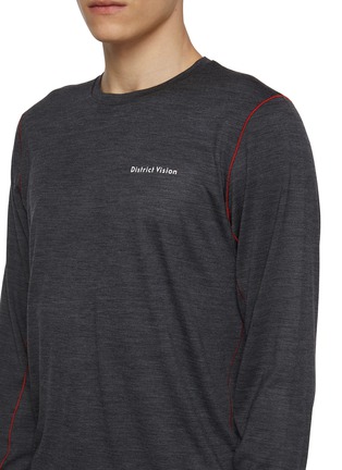  - DISTRICT VISION - Long Sleeve Merino Wool Top