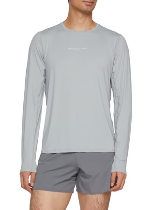 Main View - Click To Enlarge - DISTRICT VISION - Ultralight Aloe Long Sleeve Tee