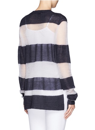 Back View - Click To Enlarge - ACNE STUDIOS - Stripe sweater