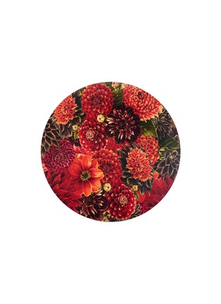 Main View - Click To Enlarge - SUMMERILL & BISHOP - Dahlia Bouquet Round Cork-Backed Placemat