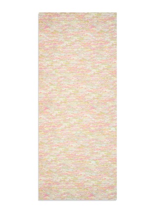 Main View - Click To Enlarge - SUMMERILL & BISHOP - Marble Fan Linen Tablecloth