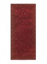 SUMMERILL & BISHOP Falling Stars Linen Tablecloth — Claret Red