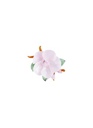 Detail View - Click To Enlarge - SUMMERILL & BISHOP - x Casarialto Full Bloom Flower Glass Napkin Ring