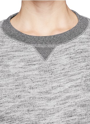 Detail View - Click To Enlarge - RAG & BONE - Heather grey georgia sweatshirt