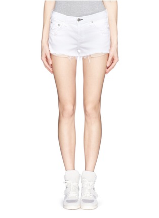 Main View - Click To Enlarge - RAG & BONE - Mila distressed denim shorts