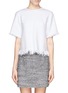 Main View - Click To Enlarge - T BY ALEXANDER WANG - Cropped burlap top