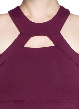 Detail View - Click To Enlarge - HU-NU - 'Noel Tank II' gym top