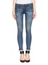 Main View - Click To Enlarge - RAG & BONE - Zipped pocket skinny jeans