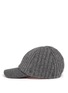 Figure View - Click To Enlarge - MY BOB - Cashmere knit baseball cap