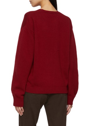 Back View - Click To Enlarge - SIENNE - Dachshund Knit Sweater