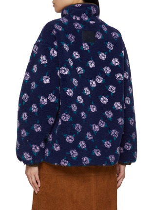 Back View - Click To Enlarge - SIENNE - Rose Fleece Jacket