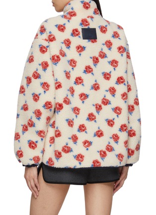 Back View - Click To Enlarge - SIENNE - Rose Fleece Jacket