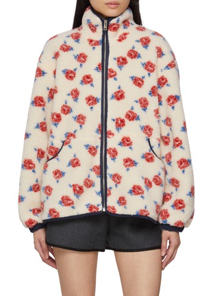 Main View - Click To Enlarge - SIENNE - Rose Fleece Jacket