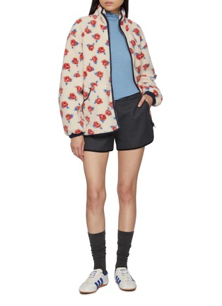 Figure View - Click To Enlarge - SIENNE - Rose Fleece Jacket