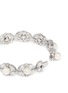 Detail View - Click To Enlarge - CZ BY KENNETH JAY LANE - Cubic zirconia pearl vine bracelet