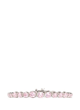 Main View - Click To Enlarge - CZ BY KENNETH JAY LANE - Crystal zirconia tennis bracelet