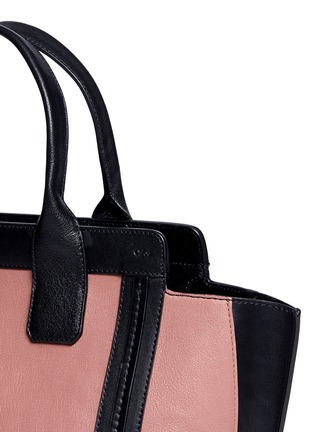 Detail View - Click To Enlarge - CHLOÉ - 'Alison' small leather tote