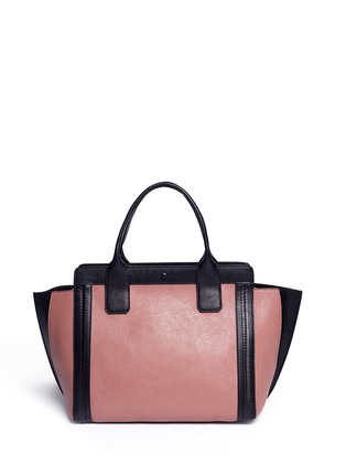 Back View - Click To Enlarge - CHLOÉ - 'Alison' small leather tote