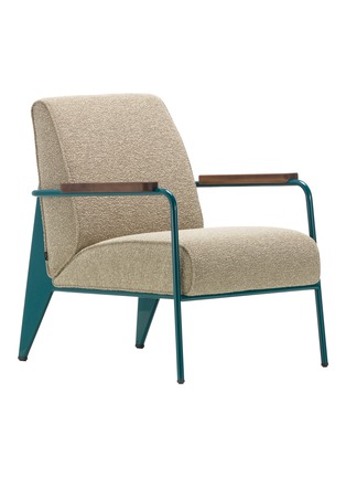 Main View - Click To Enlarge - VITRA - Fauteuil De Salon Lounge Chair — Grey/Green