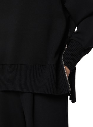  - VARLEY - Barker High Neck Cotton Knit Sweater
