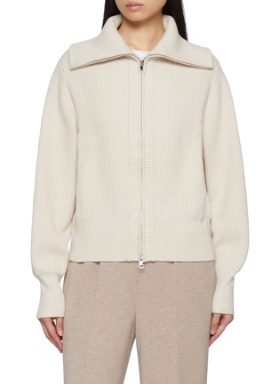 Main View - Click To Enlarge - VARLEY - Enrico Zipped Knit Jacket