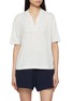 Main View - Click To Enlarge - VARLEY - Odette Mock Placket T-Shirt