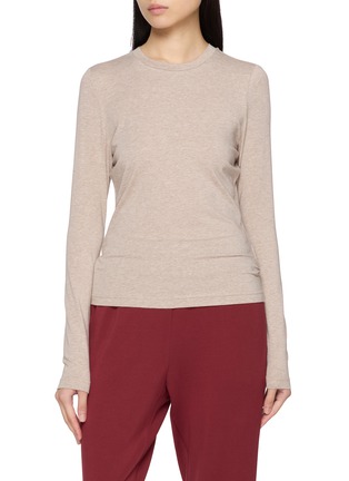 Main View - Click To Enlarge - VARLEY - Edna Long Sleeve Fitted T-Shirt