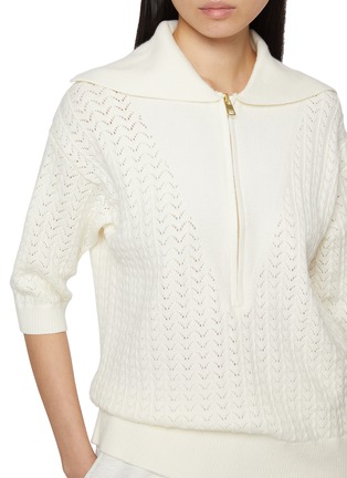  - VARLEY - Arney Half Zip Knit Polo Top