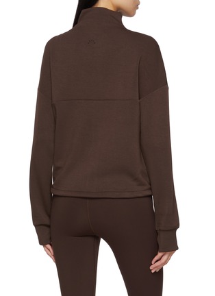 Back View - Click To Enlarge - VARLEY - Tayah Zipped Sweatshirt