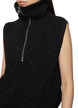  - VARLEY - Hally Half Zip Rib Cotton Vest