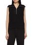 Main View - Click To Enlarge - VARLEY - Hally Half Zip Rib Cotton Vest