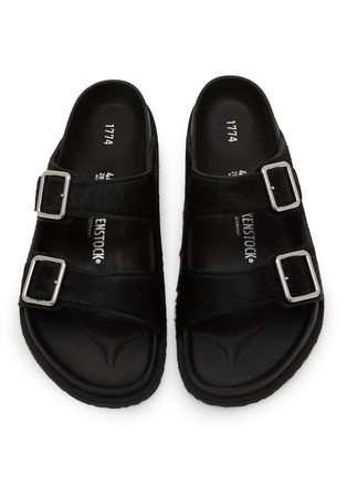 Detail View - Click To Enlarge - BIRKENSTOCK 1774 - 1774 Arizona Pony Fur Sandals