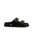 Main View - Click To Enlarge - BIRKENSTOCK 1774 - 1774 Arizona Pony Fur Sandals