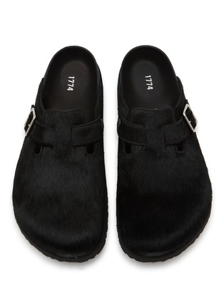 Detail View - Click To Enlarge - BIRKENSTOCK 1774 - 1774 Boston Pony Hair Mules